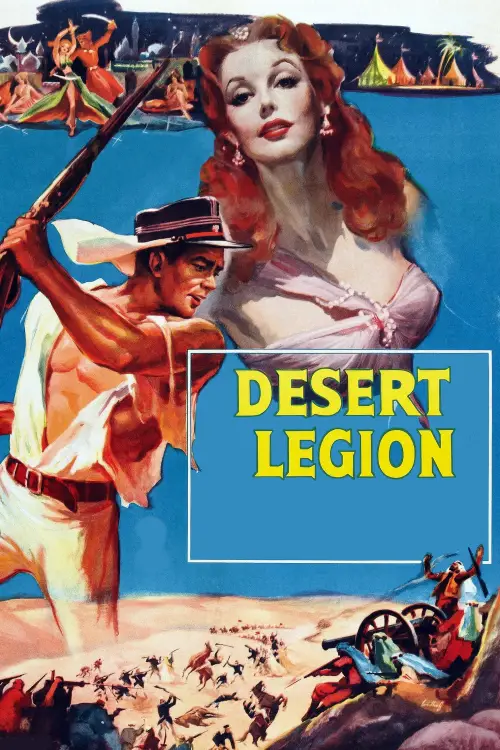 Movie poster "Desert Legion"