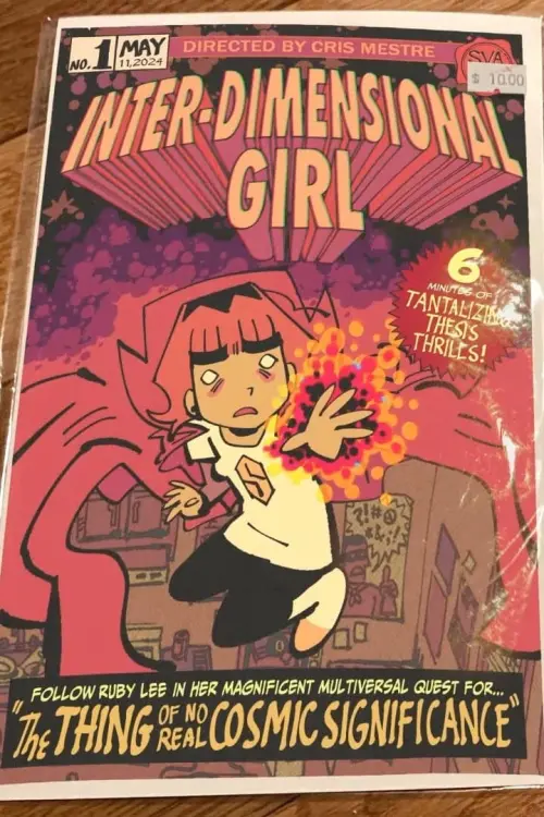 Movie poster "Inter-Dimensional Girl & The Thing of No Real Cosmic Significance!"