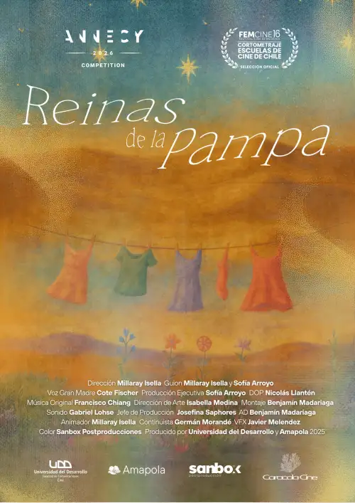 Movie poster "Reinas de la Pampa"