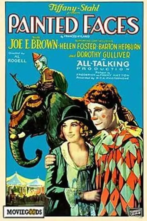 Movie poster "Painted Faces"