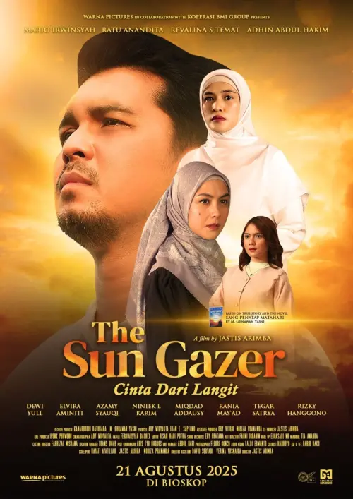 Movie poster "The Sun Gazer: Cinta Dari Langit"