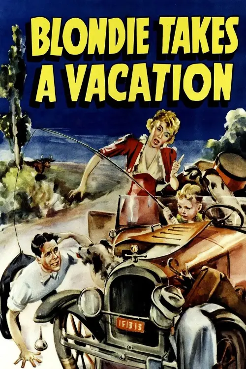 Movie poster "Blondie Takes a Vacation"