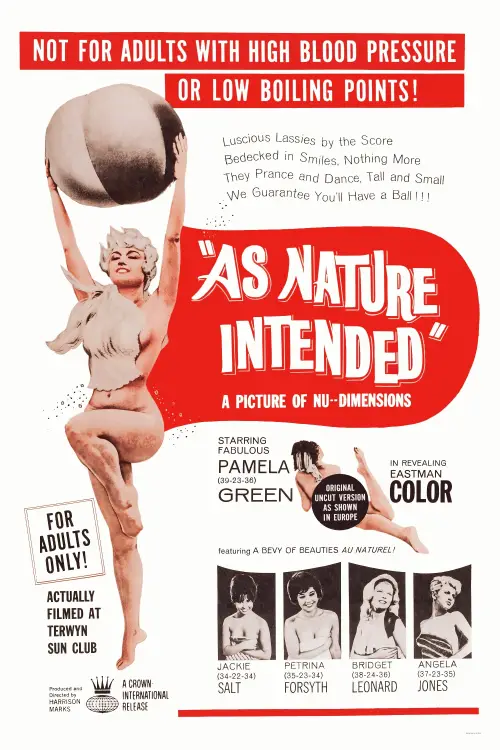 Movie poster "As Nature Intended"
