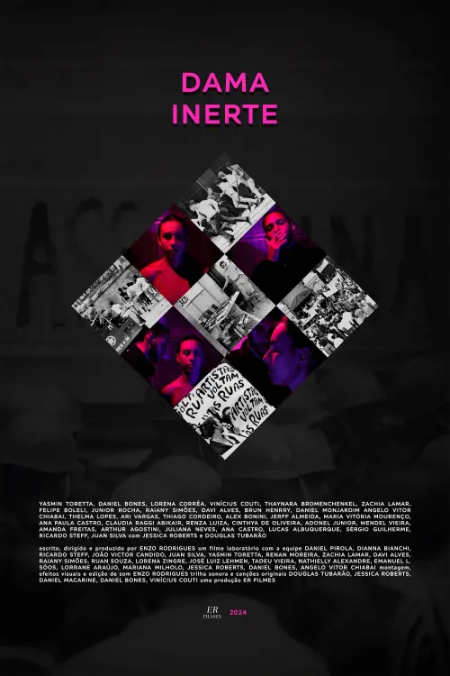 Movie poster "Dama Inerte"