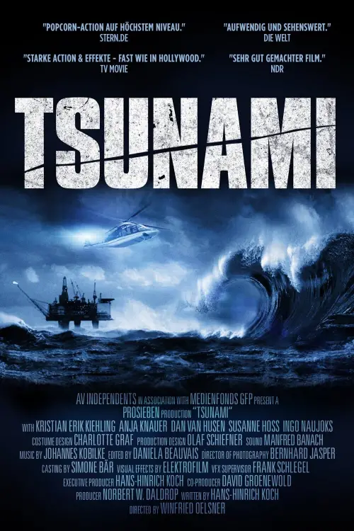 Movie poster "Tsunami"