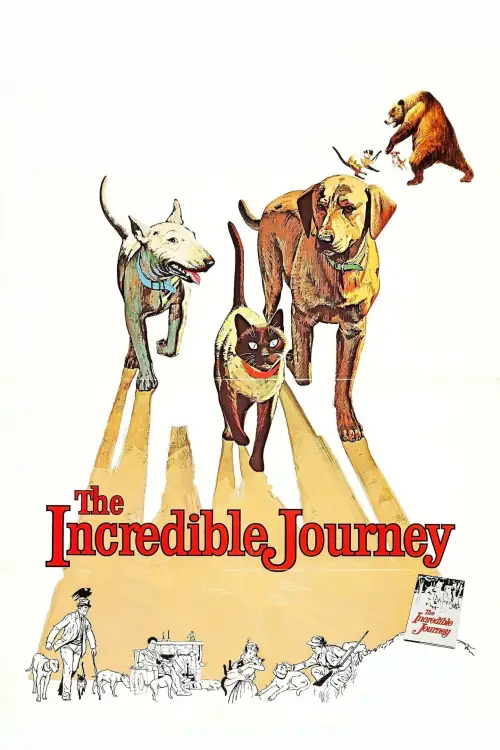 Movie poster "The Incredible Journey"