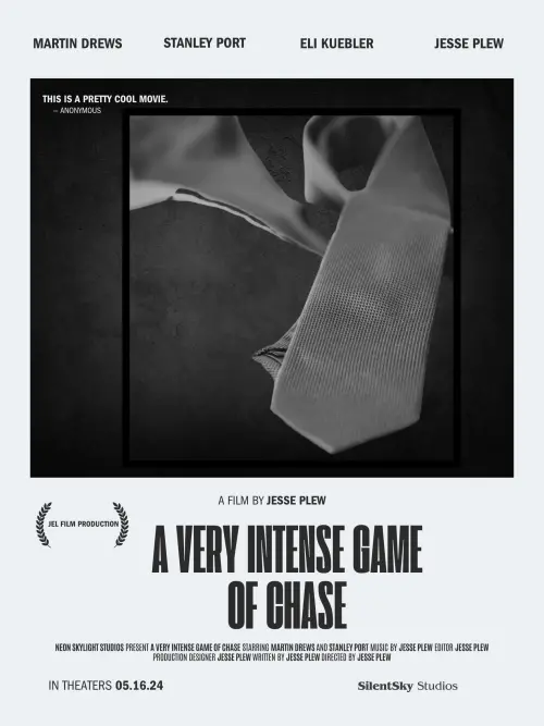 Movie poster "A Very Intense Game of Chase"