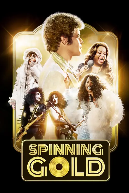 Movie poster "Spinning Gold"
