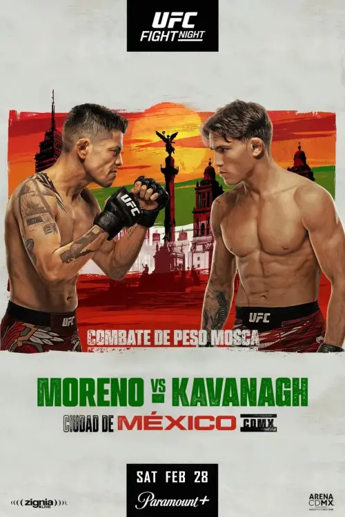 Movie poster "UFC Fight Night 268: Moreno vs. Kavanagh"