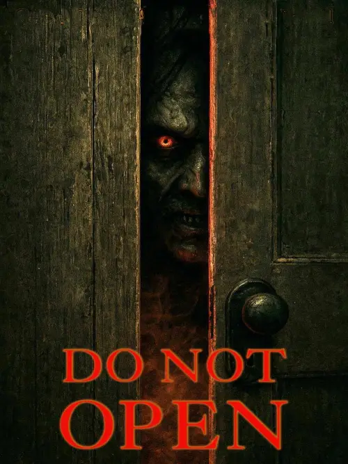 Movie poster "Do Not Open"