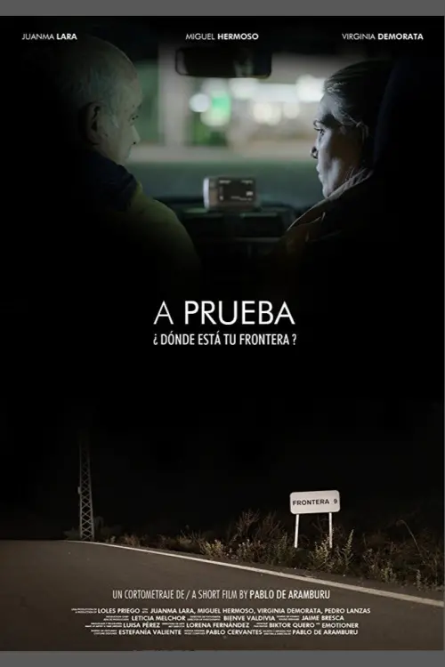 Movie poster "A Prueba"
