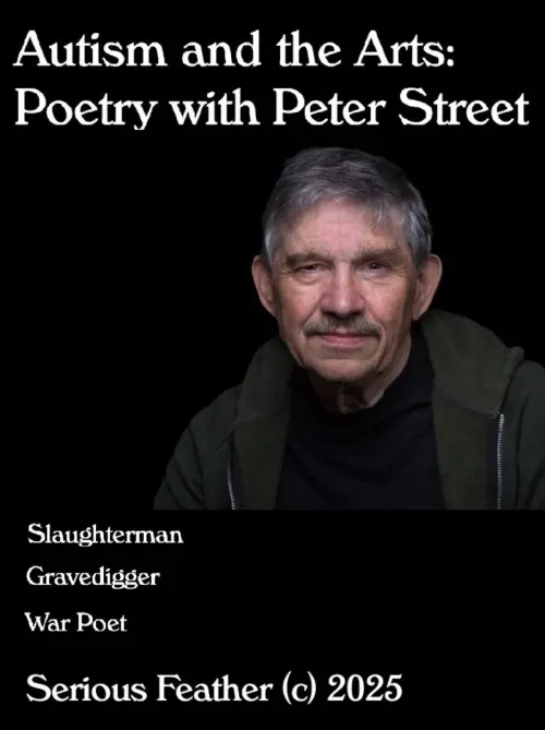 Movie poster "Autism and the Arts: Poetry with Peter Street"