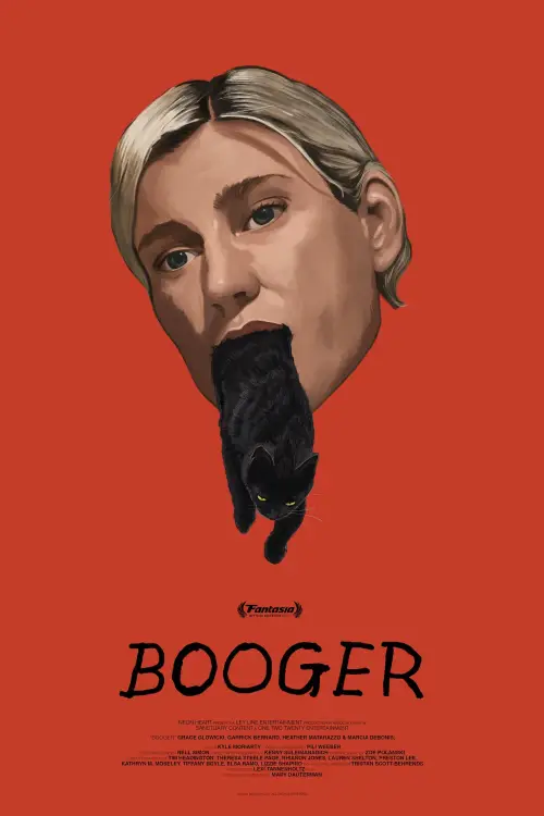 Movie poster "Booger"