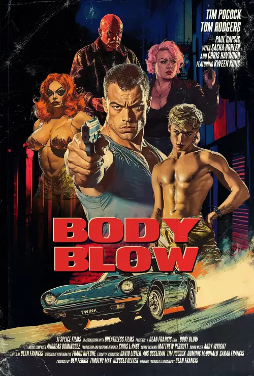 Movie poster "Body Blow"
