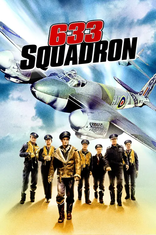 Movie poster "633 Squadron"