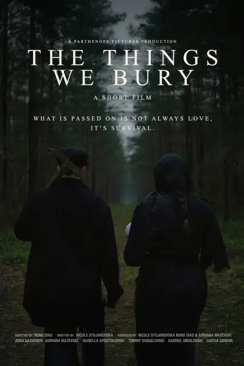 Movie poster "The Things We Bury"