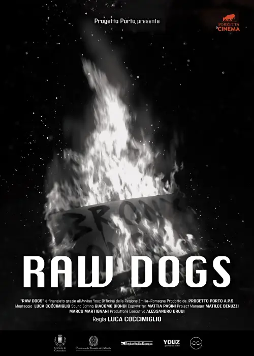 Movie poster "RAW DOGS"