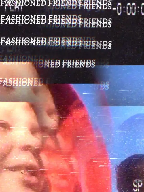 Movie poster "Old Fashioned friends"