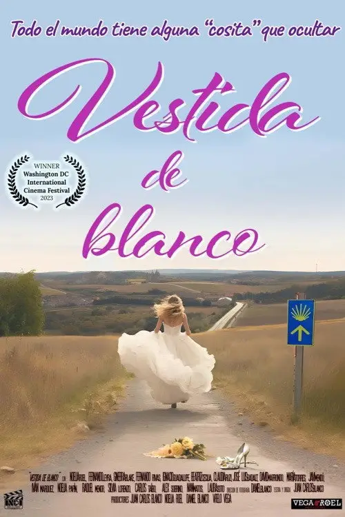 Movie poster "Vestida de blanco"