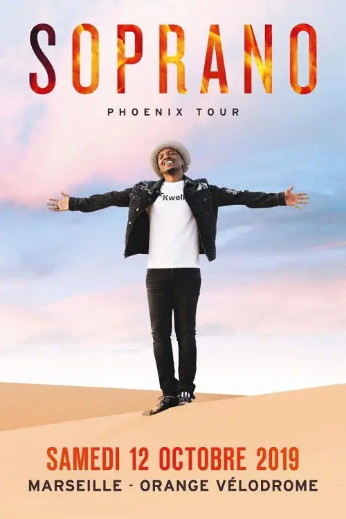 Movie poster "Soprano, Phoenix Tour - La tournée des stades"