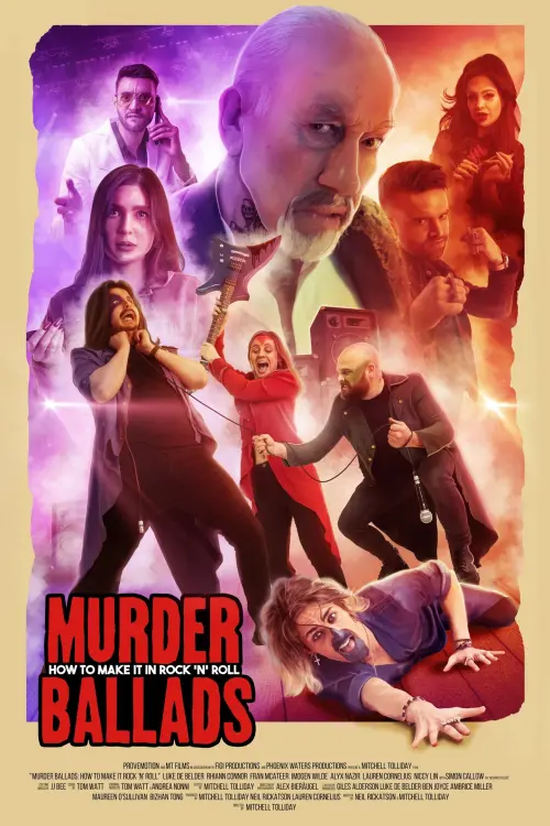 Movie poster "Murder Ballads: How to Make It in Rock 