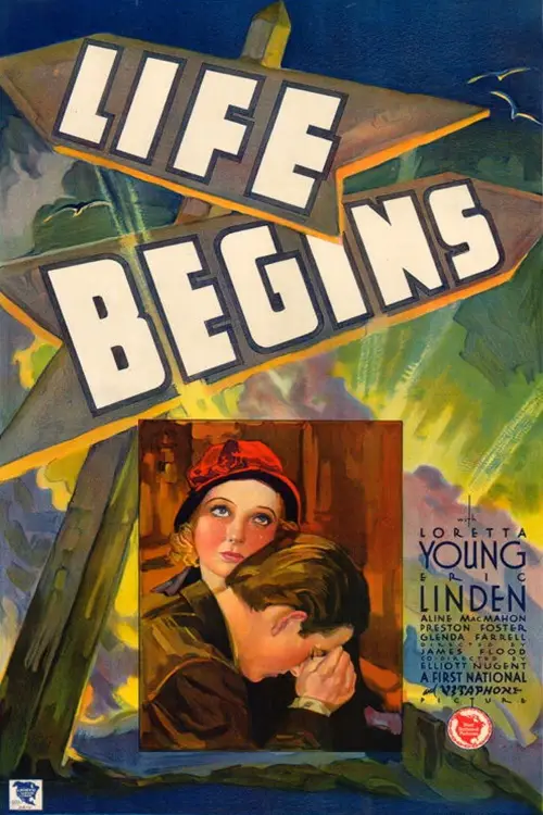 Movie poster "Life Begins"
