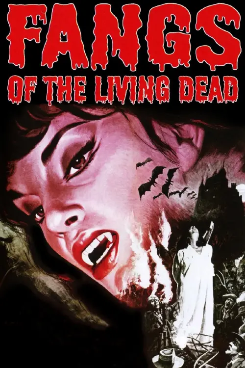 Movie poster "Fangs of the Living Dead"