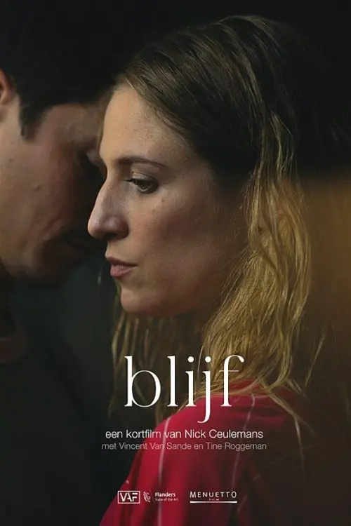 Movie poster "blijf"