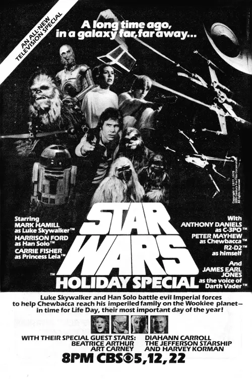 Movie poster "The Star Wars Holiday Special"