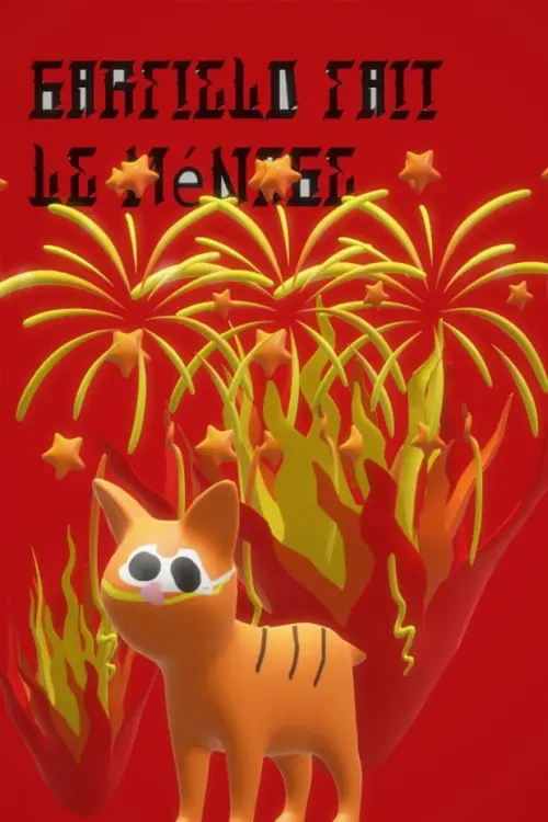 Movie poster "Garfield Fait Le Ménage"