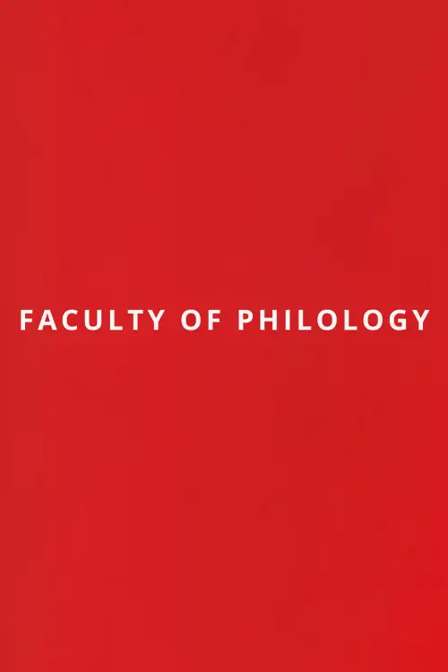 Movie poster "Faculty of Philology"