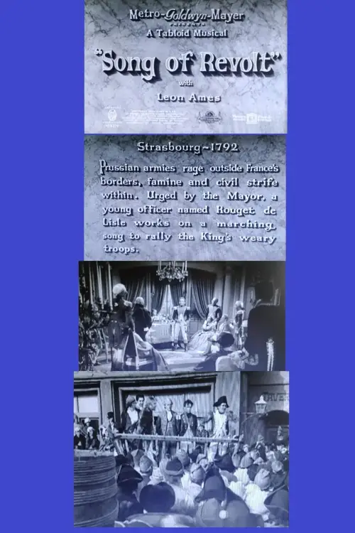 Movie poster "Song of Revolt"