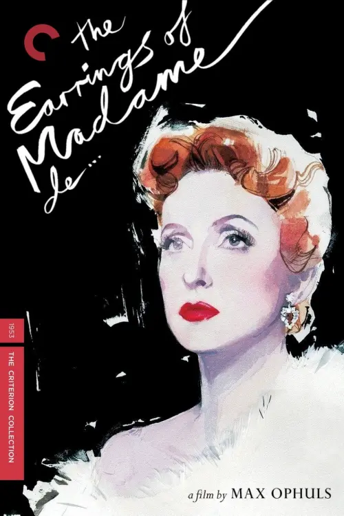 Movie poster "The Earrings of Madame de..."