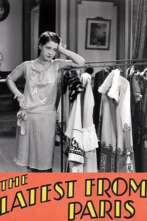 Movie poster "The Latest from Paris"