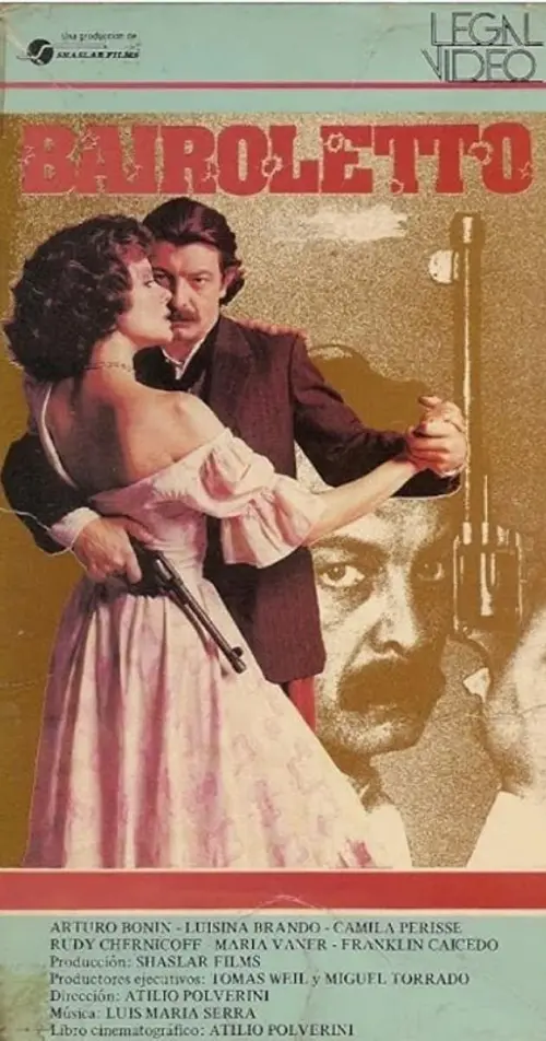 Movie poster "Bairoletto, la aventura de un rebelde"