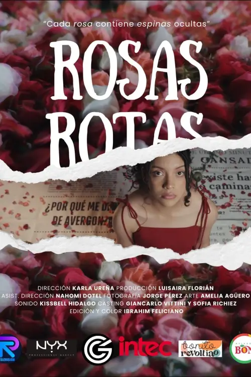 Movie poster "Rosas Rotas"