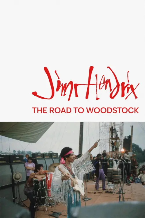 Movie poster "Jimi Hendrix: The Road to Woodstock"