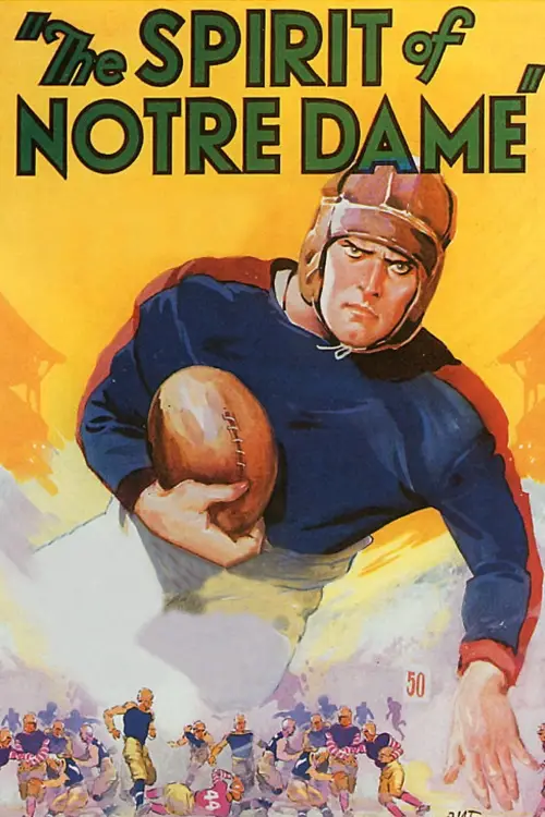 Movie poster "The Spirit of Notre Dame"