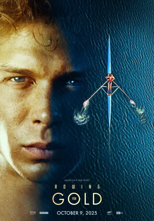 Movie poster "Rowing for Gold"