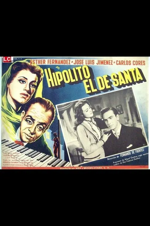 Movie poster "Hipólito, el de Santa"