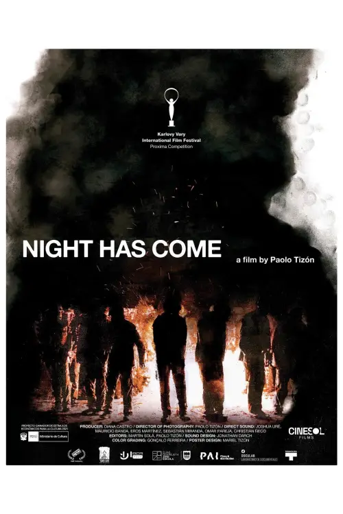 Movie poster "Night Has Come"