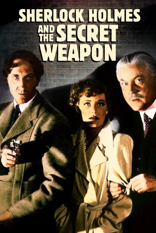 Movie poster "Sherlock Holmes and the Secret Weapon"