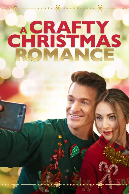 Movie poster "A Crafty Christmas Romance"
