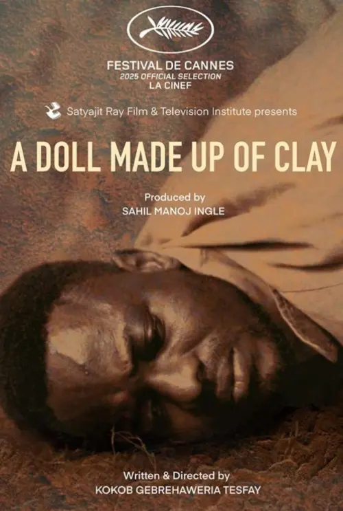 Movie poster "A Doll Made Up of Clay"