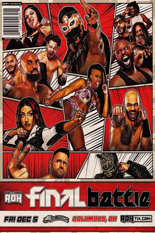 Movie poster "ROH Final Battle 2025"
