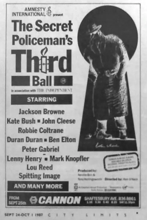Movie poster "The Secret Policeman’s Third Ball"