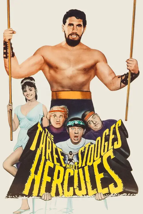 Movie poster "The Three Stooges Meet Hercules"