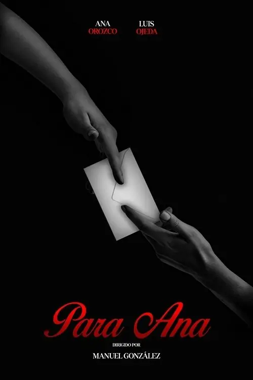 Movie poster "Para Ana"