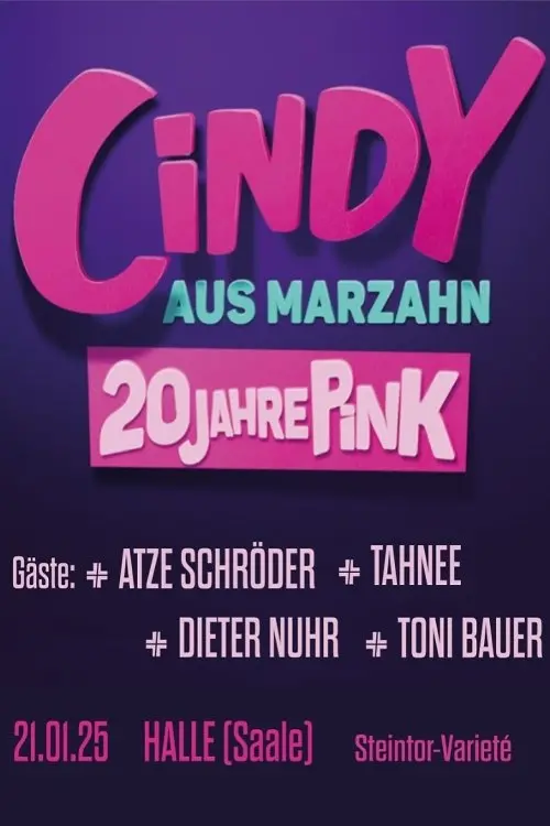 Movie poster "Cindy aus Marzahn - 20 Jahre Pink"