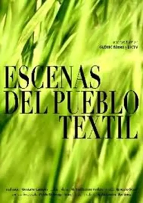 Movie poster "Escenas del pueblo textil"